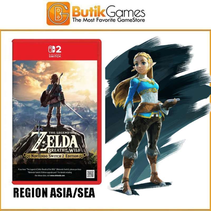 Jual The Legend Of Zelda Breath Of The Wild Nintendo Switch