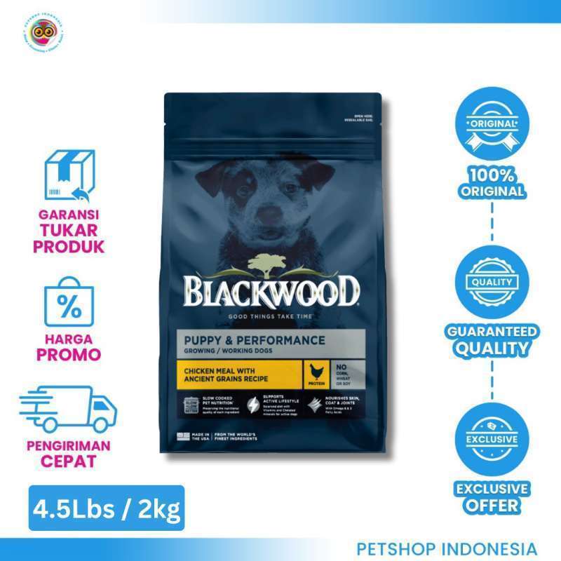 Jual Blackwood Puppy Chicken 2kg Makanan Anak Anjing