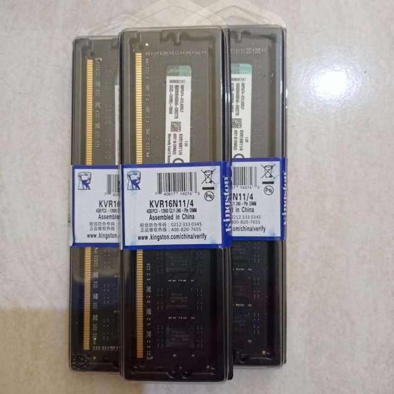 Ram Kingston Ddr3 Ddr3 8gb Pc12800 Promo Memory Pc Kingston RAM