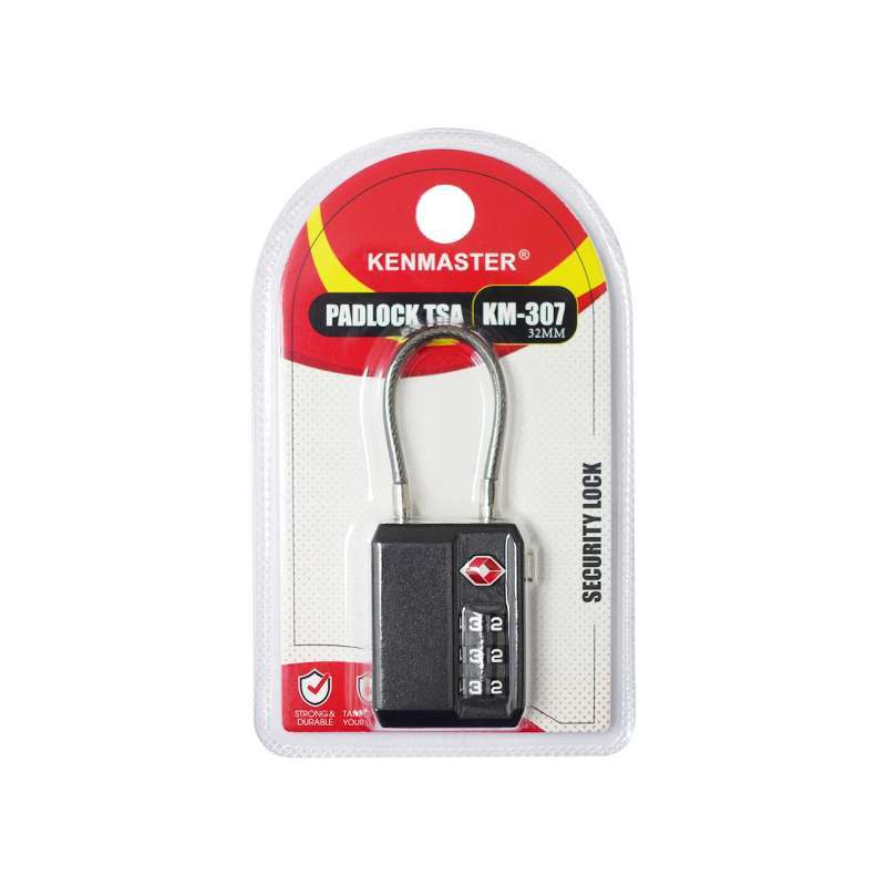 Promo Kenmaster Gembok Koper 32 Mm - Tsa Km-307 / Gembok Tas / Gembok ...