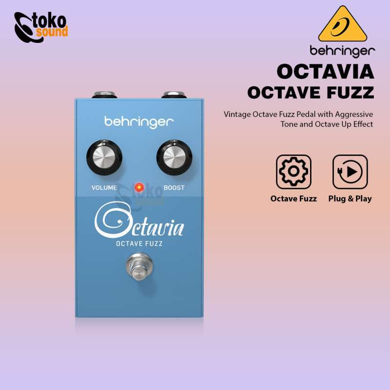 Jual Behringer Octavia Octave Fuzz Guitar Effects Pedal Di Seller