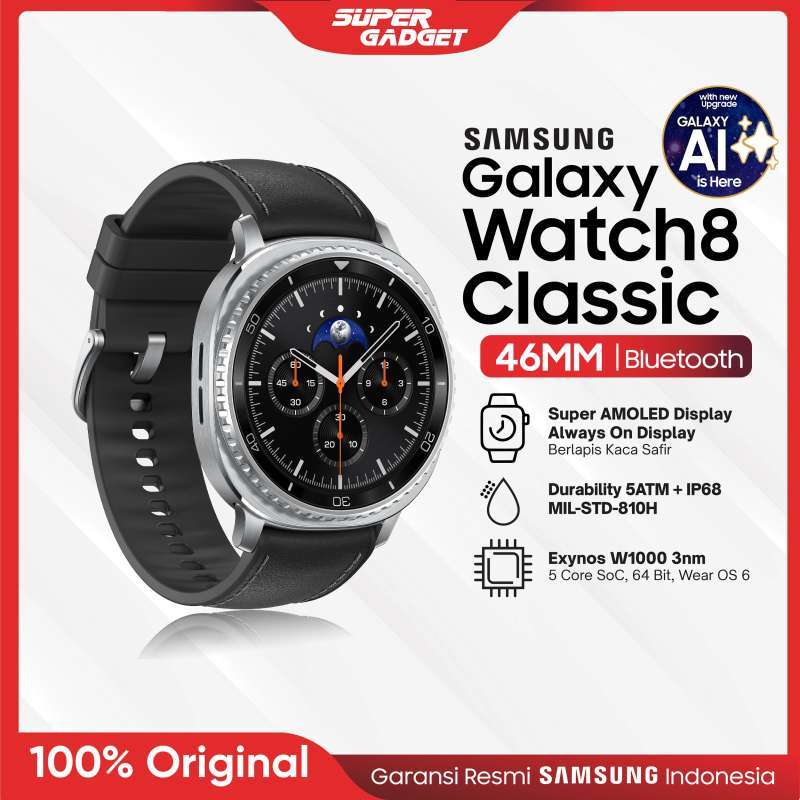 Samsung Galaxy Watch Classic 46mm Bluetooth Jam Smartwatch Watch8
