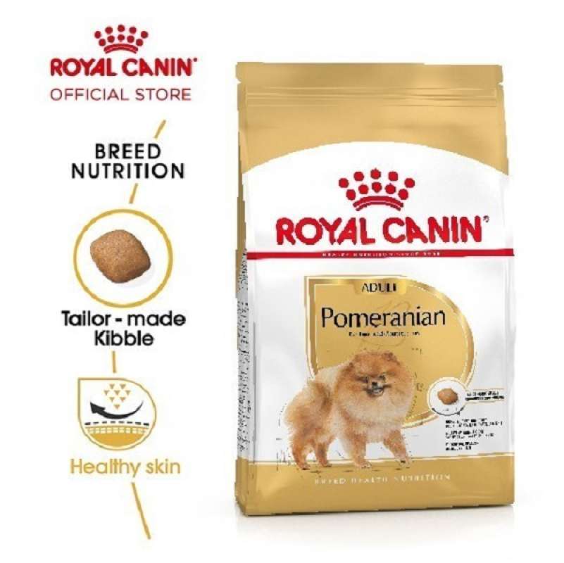 Royal Canin Pomeranian Adult Makanan Anjing Dewasa Dry 500gr pom