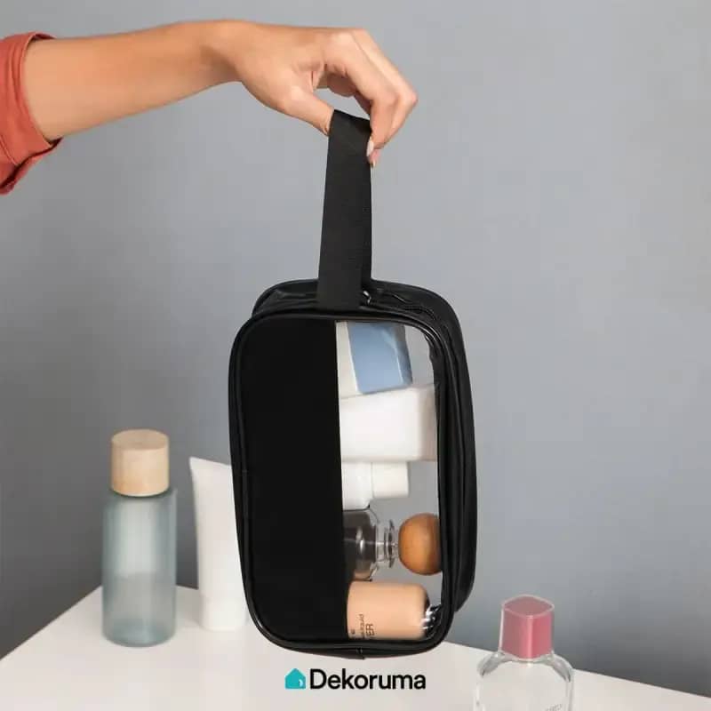 Dekoruma TONAMI Tas Toiletries Organizer Tahan Air Travel Pouch Kosmetik  dan Skincare