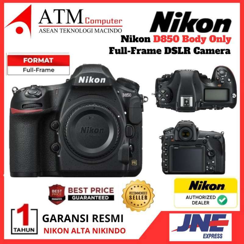 Nikon D850 D 850 850D DSLR Camera Body Only Garansi RESMI
