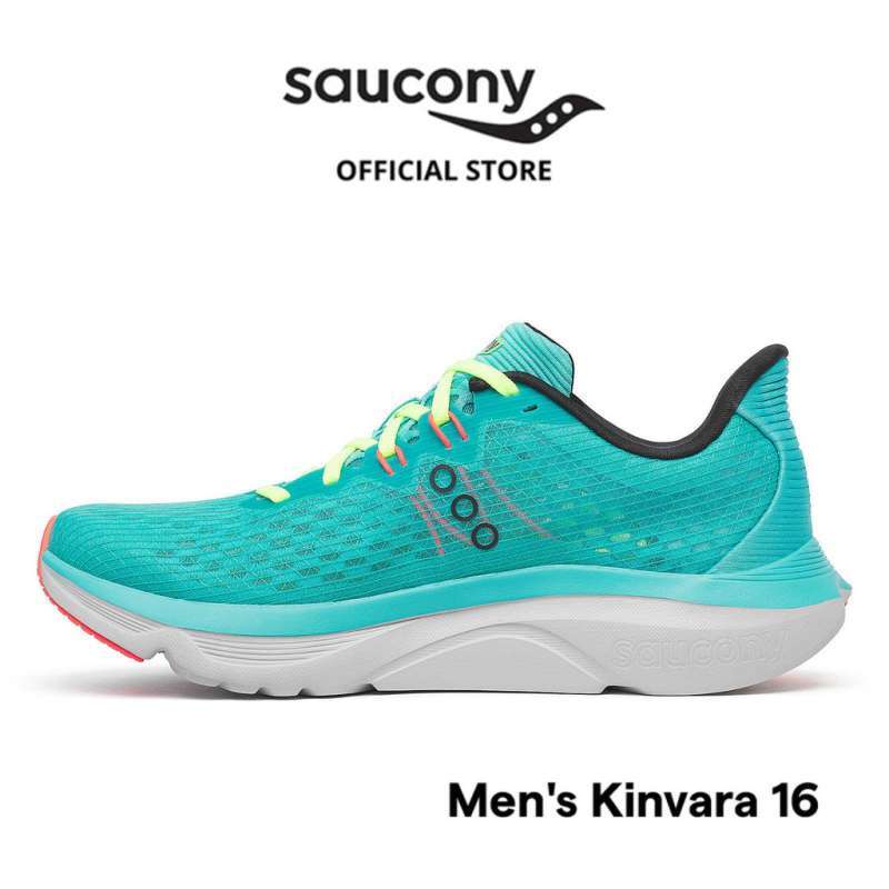 Jual Sepatu Lari Pria Saucony Shoes Kinvara 16 Men's Teal