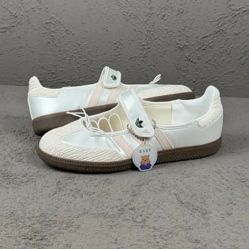Jual adidas Samba Jane Cloud White Pink Wonder Quartz Womens (100% ...