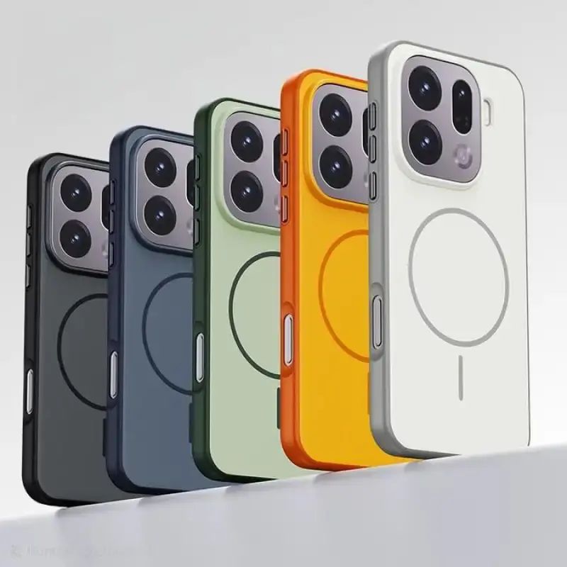 BellaCase Coque pour Oppo Find X9 Pro, Intégré Magnet - Percise
