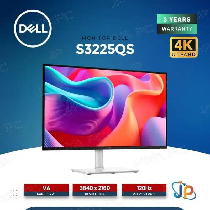 Jual Monitor Dell Plus Led S3225qs - 4k Uhd 32 Inch Di Seller Jaya