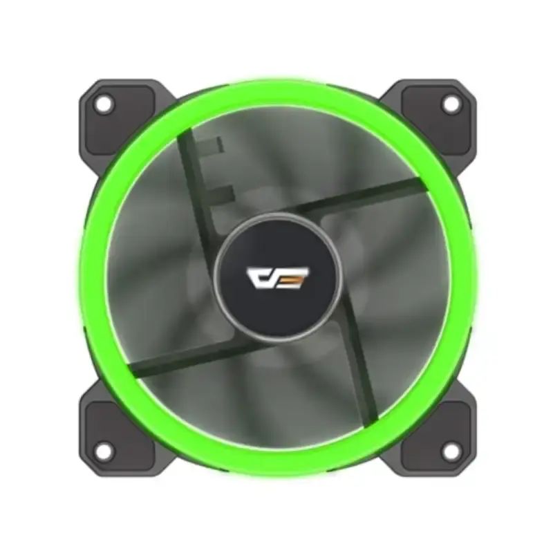 Jual Darkflash Dr11 Double Halo Ring 12cm Led Fan Casing Putih | Hitam ...