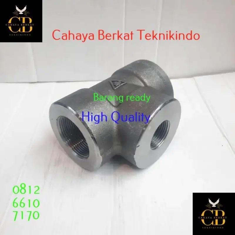 Threaded Class 3000 Reducer Jual Reducer Tee Besi Class 3000 Uk 1 1/2 X 1/2 Inchi Vlok Tee Carbon ...