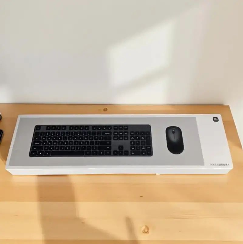 Jual Mi Wireless Keyboard Mouse Set 3 Combo 2.4ghz - 104 Keys 1000dpi ...