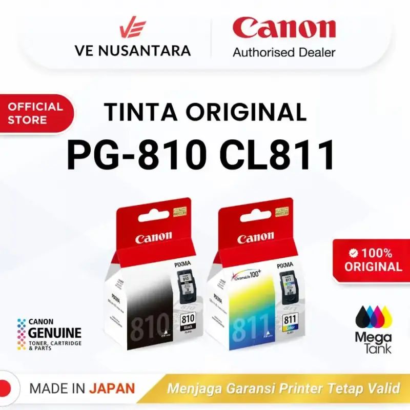 Daftar Harga Tinta Canon 811 🔥 Original & Spesifikasi Lengkap September ...