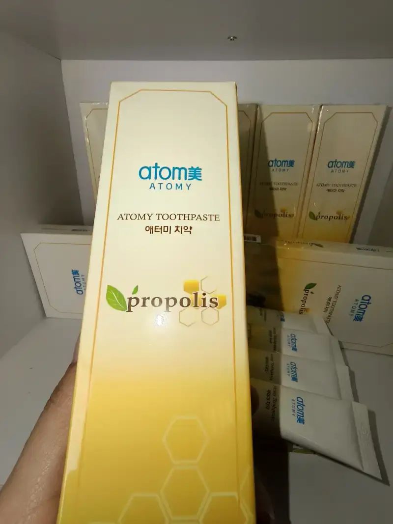 Jual Atomy Toothpaste Propolis 200gr 5pcs | Pasta Gigi Herbal Atomy ...