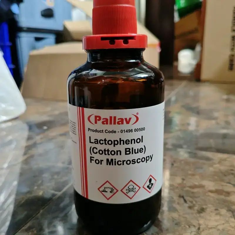Jual Lactophenol Cotton Blue / Larutan Lpcb Pallav 500ml Di Seller ...
