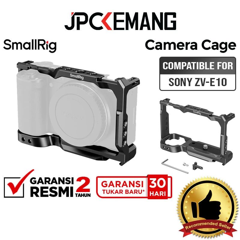 Smallrig sony zv-e10 リグ Sony ZV-E10 Extension Grip Arca-Type