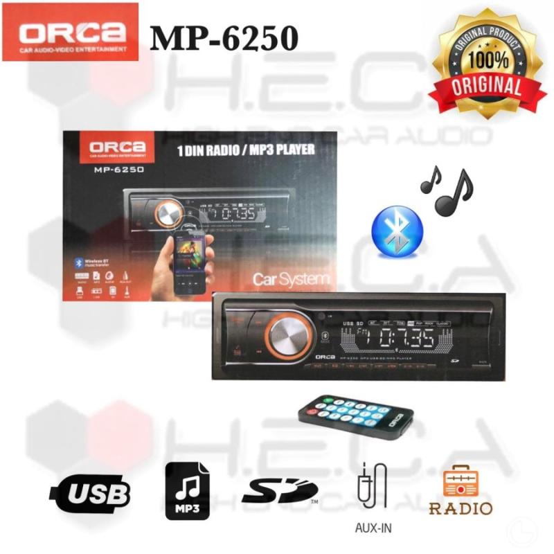 Promo ORCA MP6250 Bluetooth Single Din USB Radio MP3 Audio Mobil MP