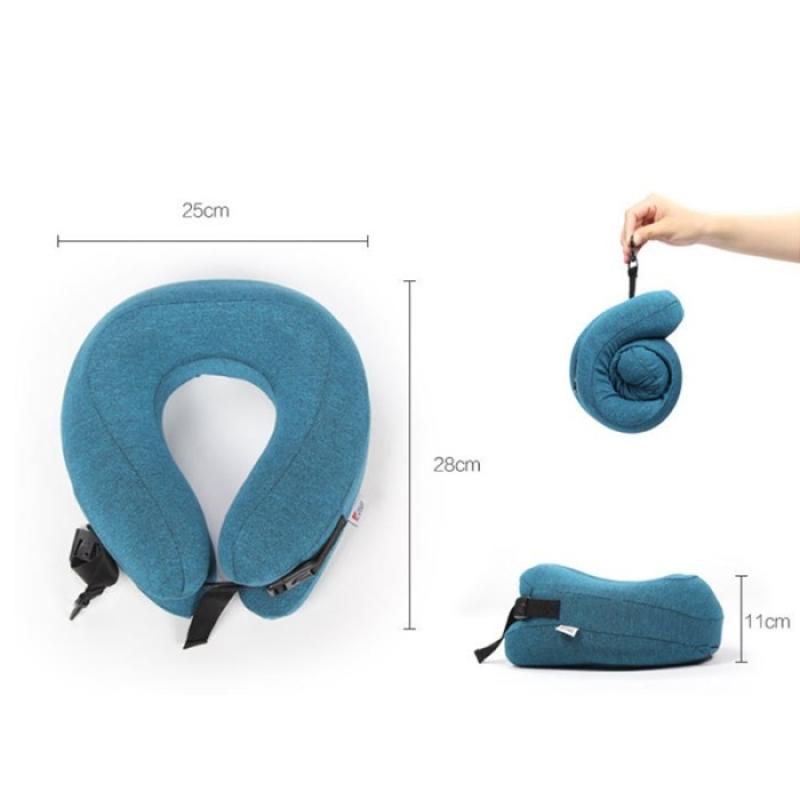 Promo Kkv Sladko Snail Neck Pillow Bantal Leher Travelling Bentuk U ...