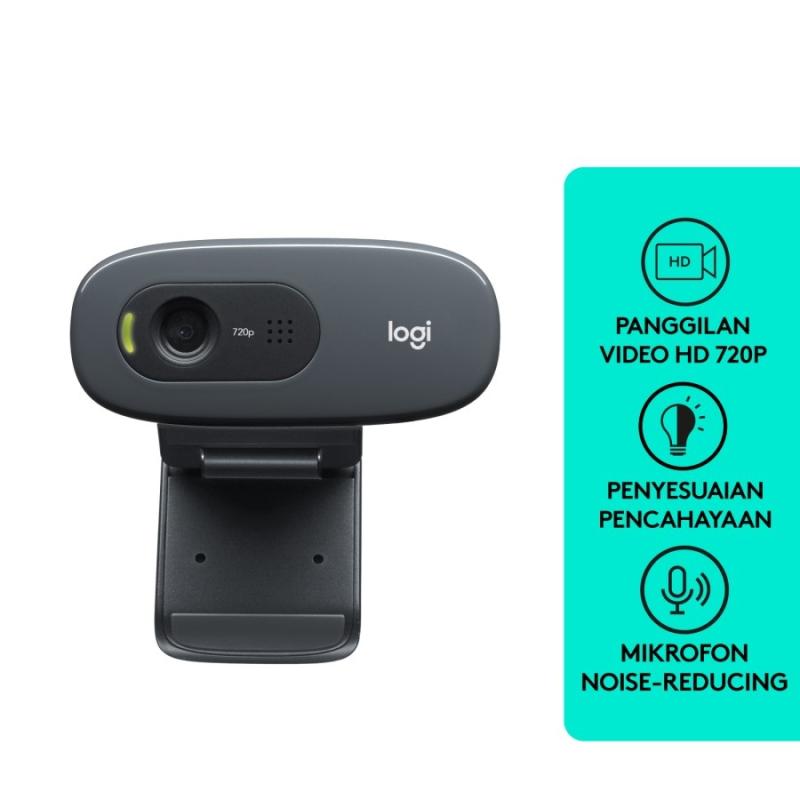 Logitech Webcam C270 Webcam Hd Mac Promo Logitech C270 Webcam Hd 720p Untuk Windows, Mac Os Chrome
