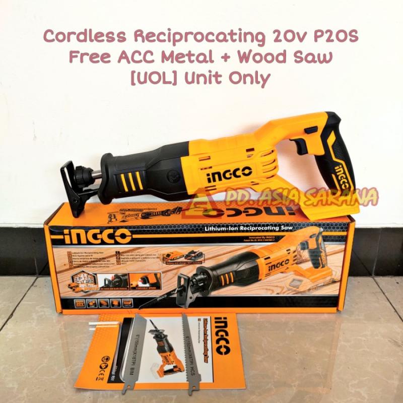 Jual Cordless Reciprocating Saw Ingco Crsli1151 Mesin Gergaji