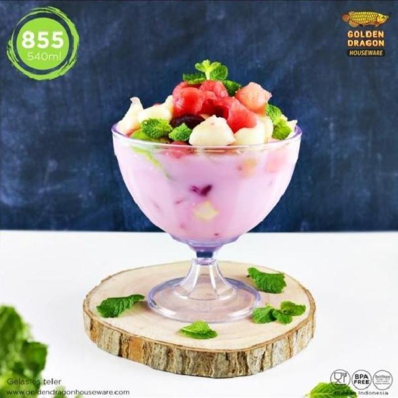 Jual 1 Lusin Gelas Es Campur Es Teler Plastik Golden Dragon Berkualitas