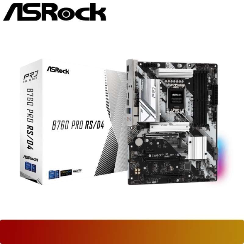 ASRock B760 PRO RS/D4 - Carte Mère - Garantie 3 Ans
