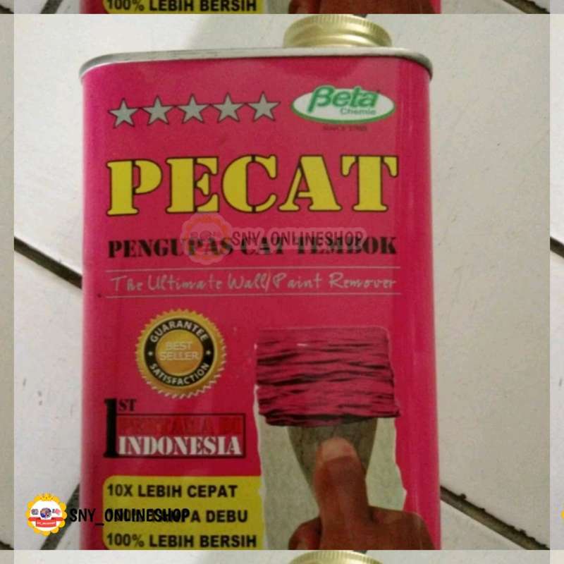 Jual Wall Paint Remover / Pengupas Cat Tembok PECAT 1kg di Seller Jurumudi Baru