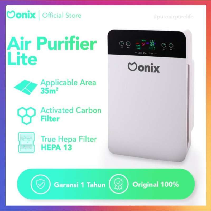 Jual Barang Berkualitas Onix Air Purifier Lite Touch Display Pembersih