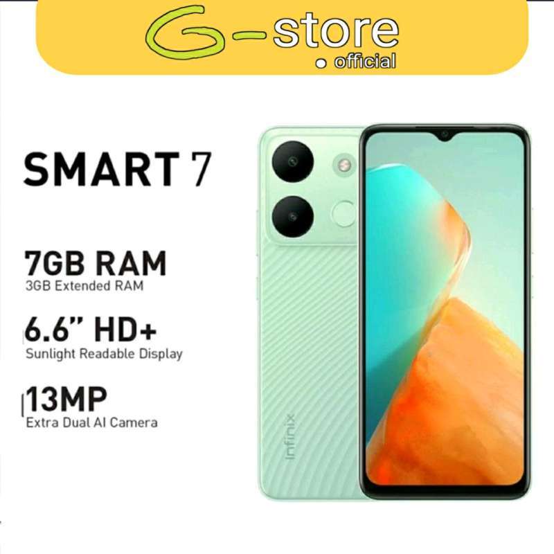 Jual Infinix Smart 7 3/64 Resmi Di Seller Gstore.id - Gstore.id - Kab ...