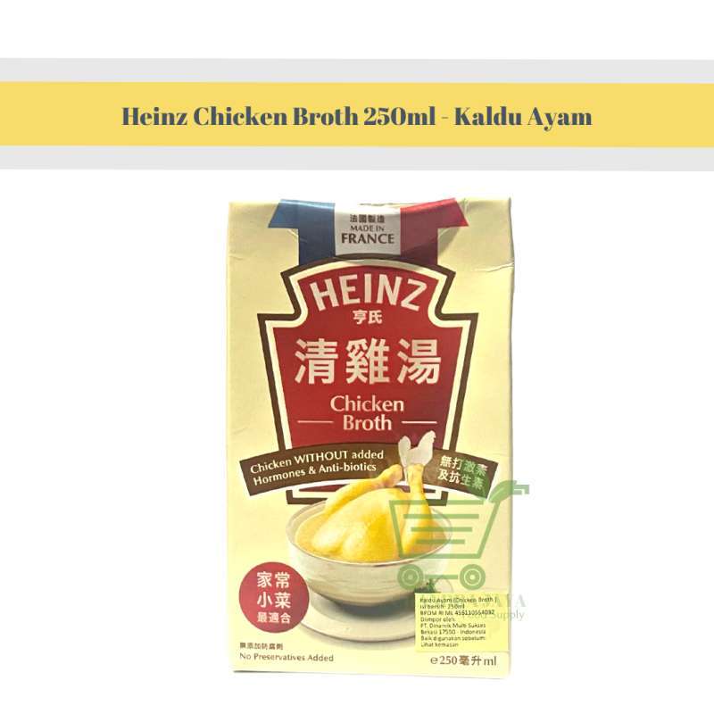 Jual Heinz Chicken Broth 250ml Kaldu Ayam di Seller Chandra Jaya Food