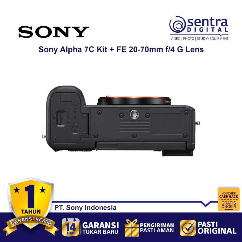Jual Sony Alpha 7C Kit Bundling with FE 20-70mm f/4 G Lens di Seller ...