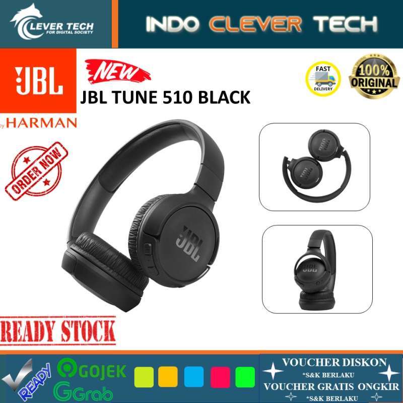 Jual JBL Headphone Wireless Bluetooth Tune 510 BT di Seller Clever Tech