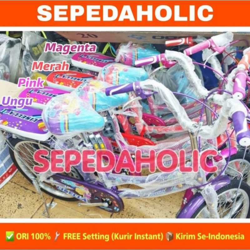 Sepeda Remaja Promo Sepeda Keranjang Remaja Dewasa Lisella Ls 2001 Ukuran 20 24 26 ...
