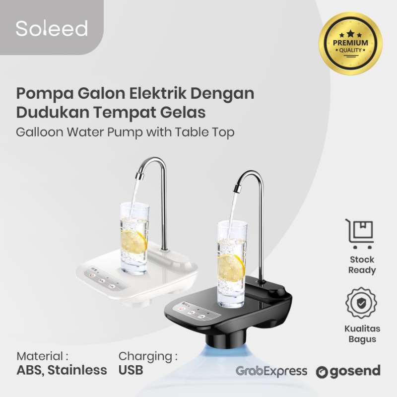 Jual Pompa Galon Elektrik Rechargeable Yh001 Electric Water Dispenser