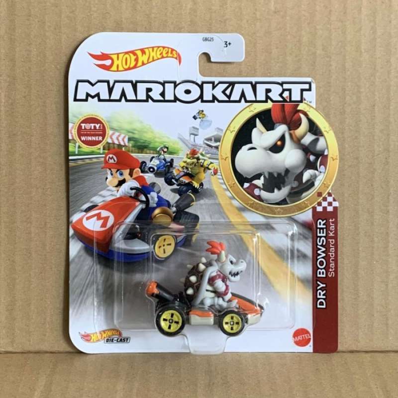 Promo Hotwheels Mario Kart Dry Bowser Standard Kart Diskon 17 di