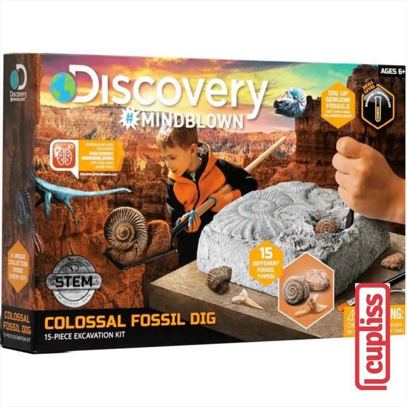 Promo Discovery 1423005741 Colossal Fossil Dig Excavation Educational ...