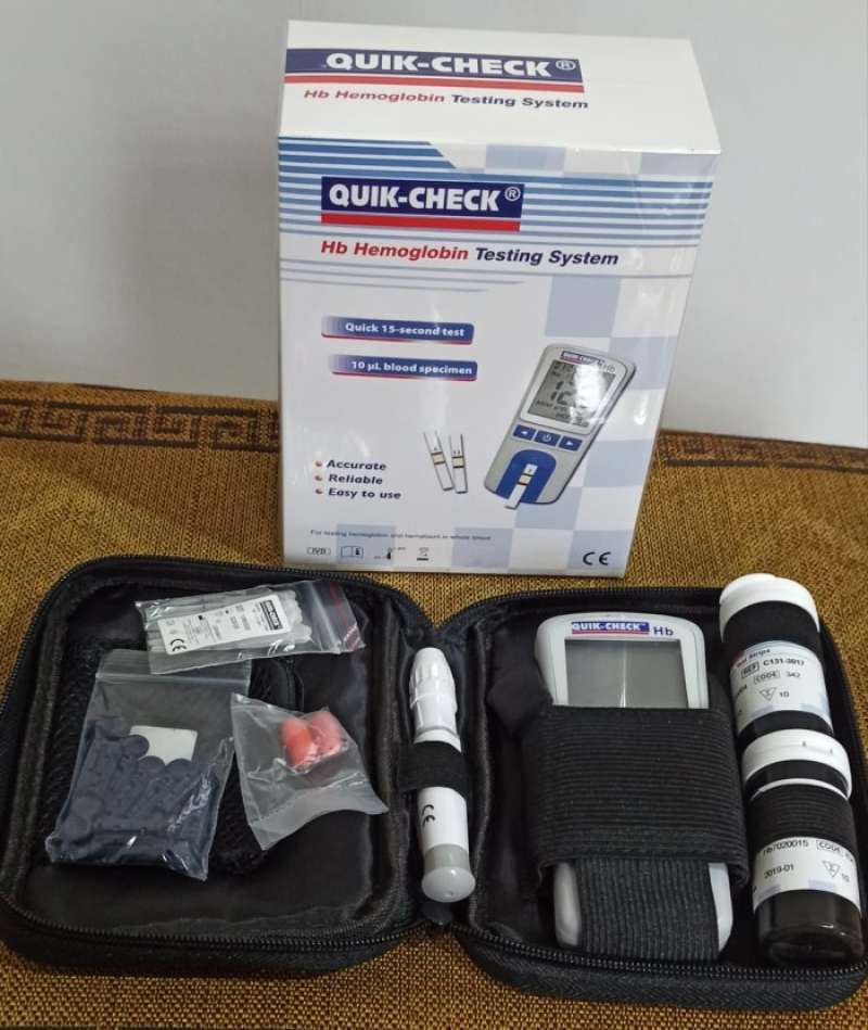 Benecheck Hb Jual Quick - Check Hb Hemoglobin Testing System / Alat Hb Quick Check ...