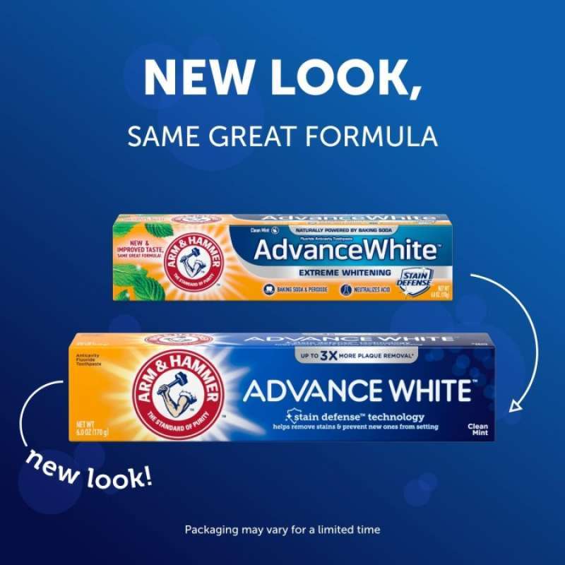 Promo Arm & Hammer Advanced White Extreme Whitening Toothpaste 170 ml