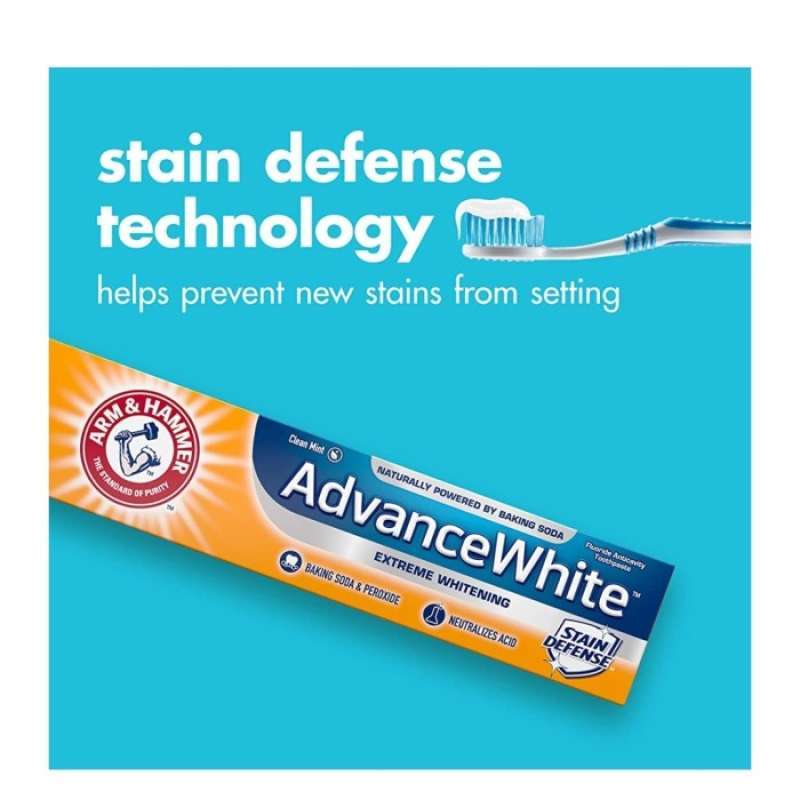 Promo ARM & HAMMER Advanced White Extreme Whitening Toothpaste odol 1
