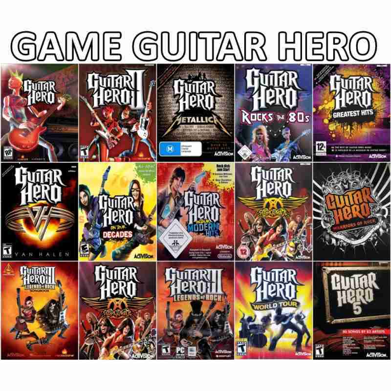 guitar hero game playstation 2