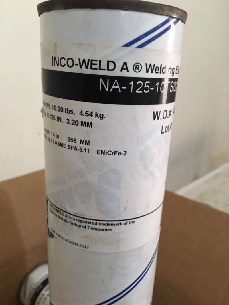 Jual Kawat Las Special Metal Electrode Enicrfe2 ( Incoweld A ) Dia 3