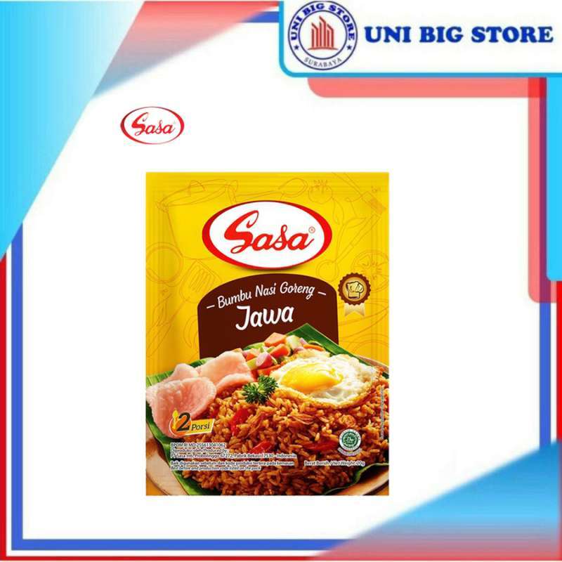 Jual Sasa Bumbu Nasi Goreng Ayam Spesial Jawa BBQ Sambal Matah 20 gr ...