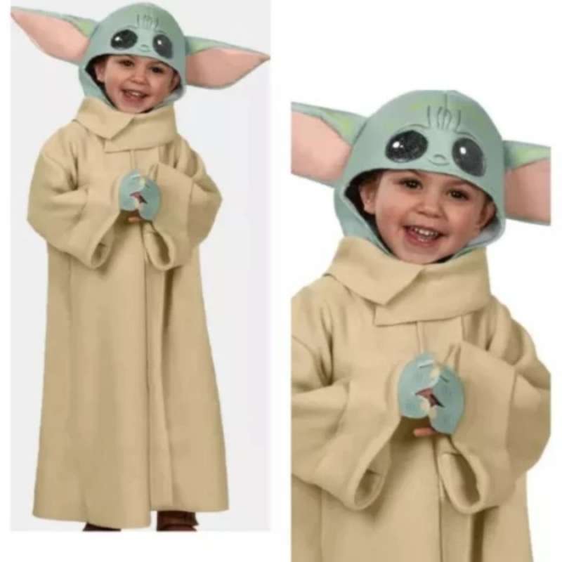 Promo starwars mandalorian baby yoda grogu costume kostum star wars