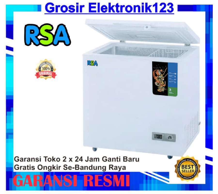 Promo Chest Freezer Rsa Cf 210 Box 200 L Lemari Pembeku 200 Liter