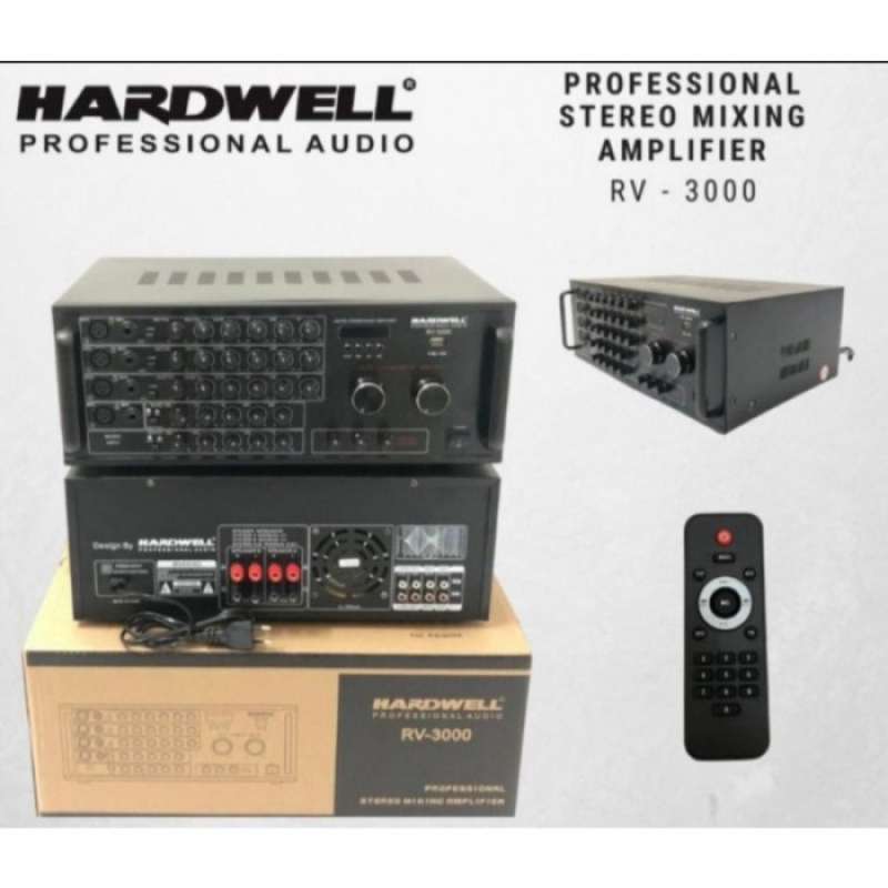 Jual Ampli Karaoke Hardwell RV 3000 RV3000 RV3000 Original TERBAIK di Seller Rosya Gandaria