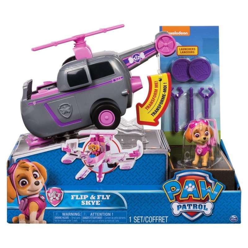 Promo Paw Patrol Flip & Fly 2 in 1 Transforming Vehicle - Skye Diskon ...
