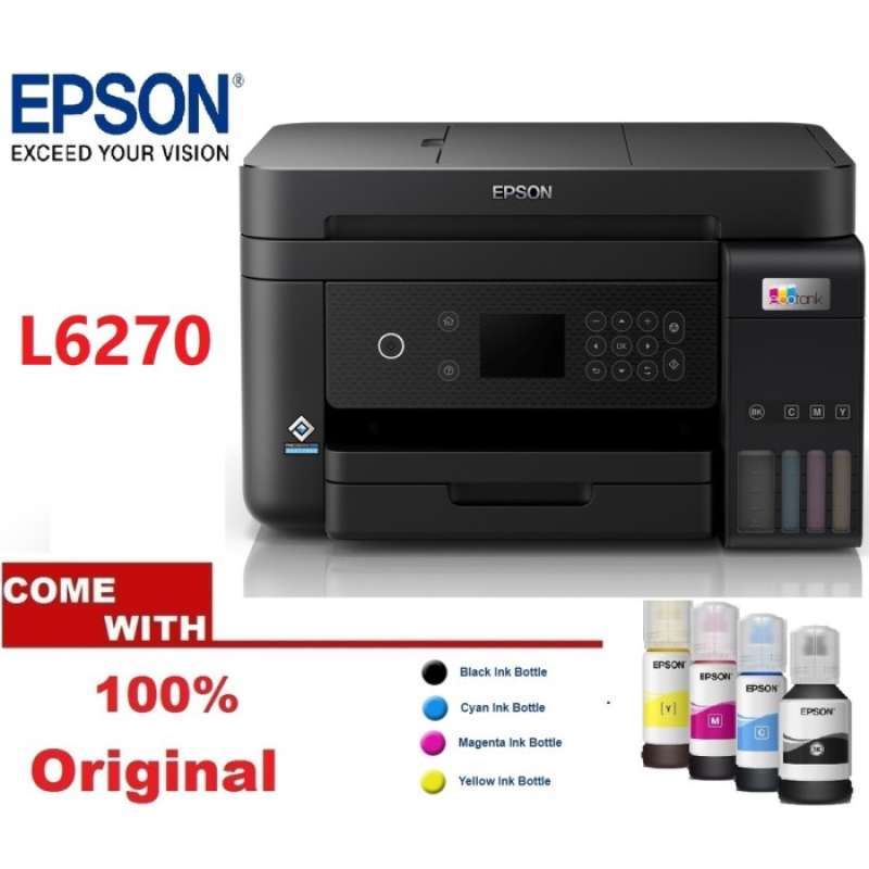 Promo Printer EcoTank L6270 A4 Print-Scan-Copy Wi-Fi Duplex Diskon 23% ...