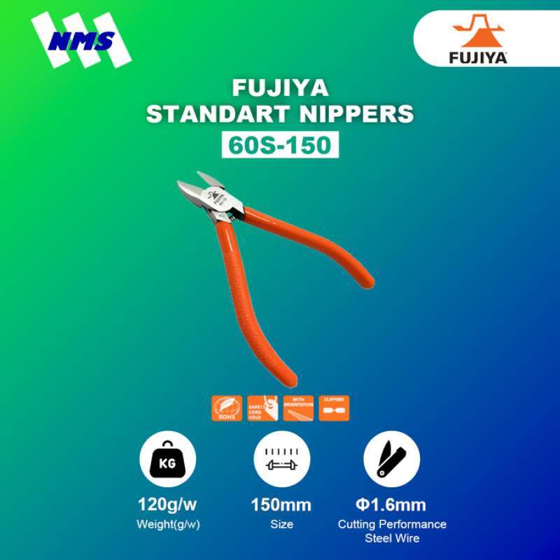 Promo Tang Potong Baja Fujiya 60s150 Standard Nippers Japan Diskon 9