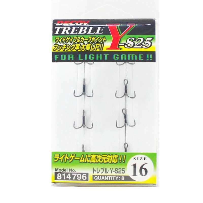 Promo Decoy YS25 Treble Hook Light Game Treble Hooks Diskon 23 di