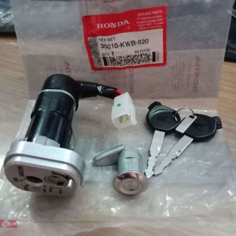 Promo KUNCI KONTAK KEY SET BLADE REVO 110 ABS ORI ASLI HONDA 35010KWB